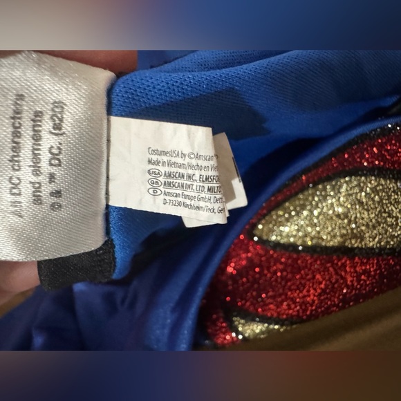 DC Comics Blue Superman Kids Shirt - Picture 8 of 8